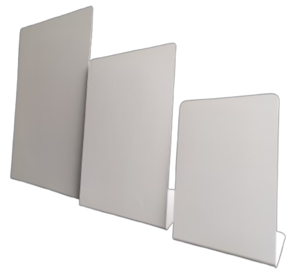 Displays de Mesa em Poliestireno Branco